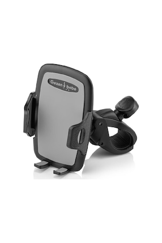 Gezenbebe Bebek Arabası Telefon Tutucu Siyah