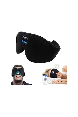 Shineyee Uyku Göz Maskesi Bluetooth Kulaklık - Işığı Tamamen Engelle, Hıfı Ses Kalitesi İle Uyku, Meditasyon Ve Seyahat İçin