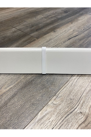 8 Cm Beyaz Düz Süpürgelik İç Köşe Dış Köşe Aparat