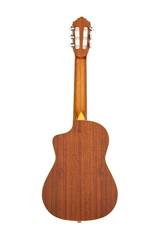 Ortega Rq39e Requinto Series Cutaway Elektro Klasik Gitar Natural