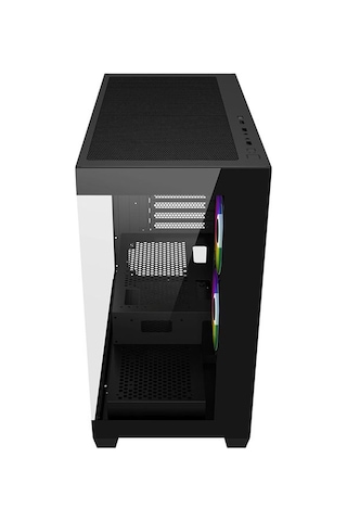 Fsp S340 3x Argb Fanlı-fsp 650w 80plus Bronze Temperli Camlı Usb 3.0 Atx Gaming Kasa