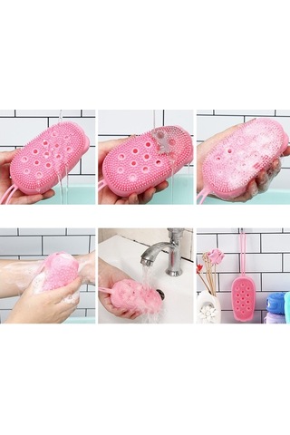 River World Süngeri Olan Silikon Kese Banyo