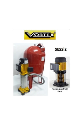 Vkp Vd S S 9 Serisi Dik Milli Hidrofor Pompa Monofaze-Vkp Vd Ss 9-08