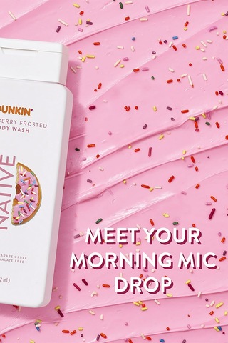 Native Dunkin Strawberry Frosted Vücut Şampuanı 532ml Çilek
