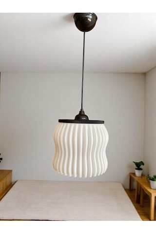 Bellure Modern Sakıt Avize Nestvibe Seri Beyaz