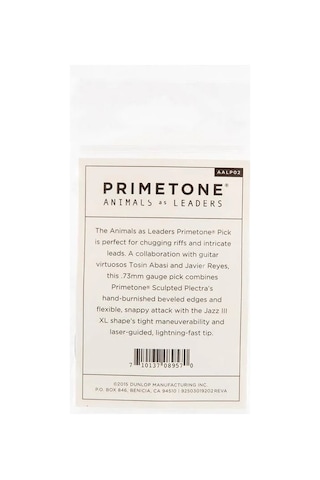 Jim Dunlop Aalp02 .73mm Animal As Leaders Primetone Guitar 3-pick Player's Pack 3'lü Pena