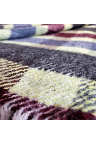 Çift Kişilik Pamuklu Battaniye 180x200 Cm 5044