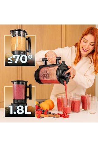 Cecotec Grand Katana 2700max Total Destroy Screen B 3000 W Smoothie Blender