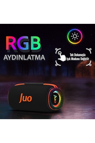 Juo Soundpeak Blaze 30w Rgb Bluetooth Hoparlör Kablosuz Taşınabilir Speaker