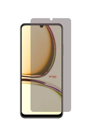 Realme C53 İle Uyumlu Hayalet Ekran Koruyucu Şeffaf