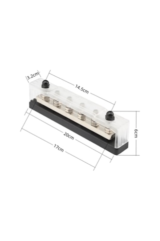 Şase Terminali 6 Lı 8 Mm 450 Amper
