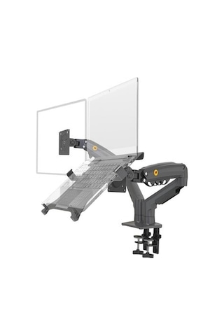 North Bayou Nb F160-fp Çift Kol Profosyonel 10-17" Monitör Tutucu Ve Laptop Standı