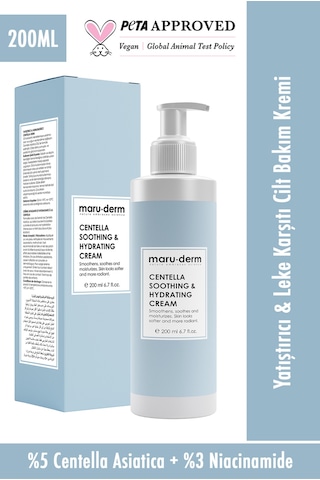 Maruderm Cica Centella Cilt Bakım Kremi 200 ML