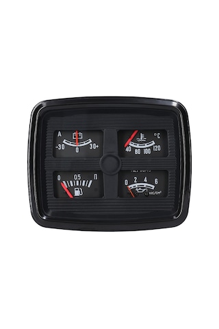 Yifomall 4 Fonksiyonlu Araç Gösterge Paneli - Yakıt, Yağ Basıncı, Su Sıcaklığı Ve Ampermetre İle Gerçek Zamanlı Takip