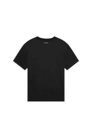 Calvin Klein Erkek Ck Yazı Detay Kısa Kol Bisiklet Yaka Siyah T-shirt Lv04rf822g-ub1-13078 Siyah