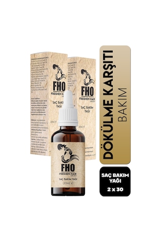 Freshen Hair Dökülme Karşıtı Bitkisel Saç Bakım Serumu 2 x 30 ML