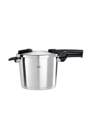 Fissler Vitaquick Satin Black 6 Lt Düdüklü Tencere Çelik