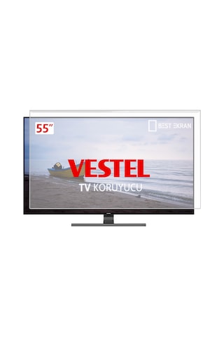 Bestekran Vestel Uyumlu 55UD9360 TV EKRAN KORUYUCU - 55" inç 139 cm Ekran Koruyucu