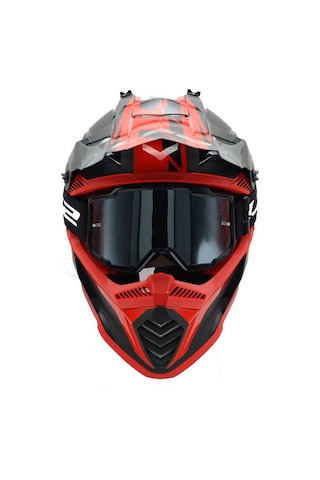 Ls2 Charger Goggles Motokross Gözlük Siyah
