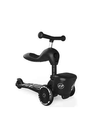 Scoot And Ride Highwaykick 1 Lifestyle Scooter - Zebra 210621-96606 Siyah