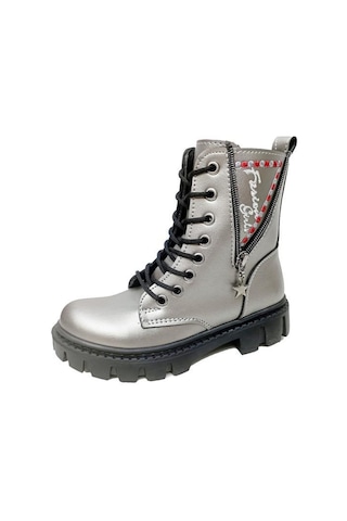 Fix Kids 9604 Deri Trend Fashion Kız Çocuk Bot Platin