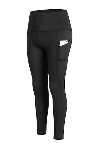 Teltree 2060 Model Siyah Xxl Yüksek Belli Fitness Taytları - Esnek Hızlı Kuruyan Materyal, Yan Cep, Egonomik Tasarım - Spor, Koşu, Yoga İçin SiYAH