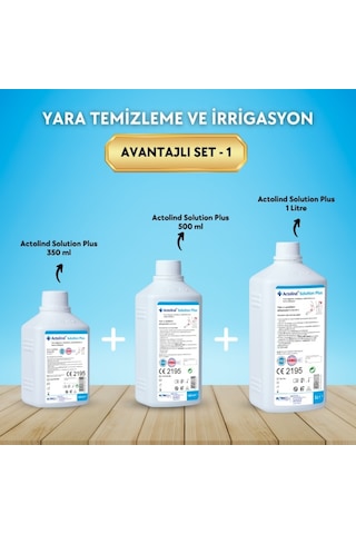 Actolind Solution Plus Yara Bakım Solüsyon 350 ML + 500 ML + 1 L