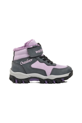 Walkway Leo-p Lila İçi Kürklü Çocuk Outdoor Bot 001