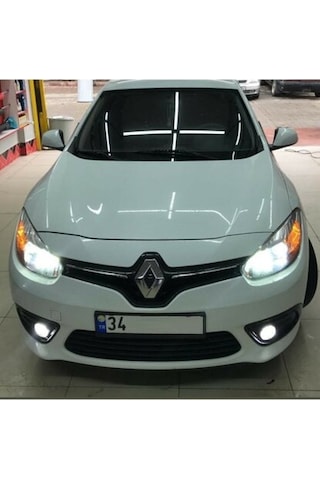 Renault Fluence Uzun-Kısa Far Led Xenon Şimşek Etkili Inwells