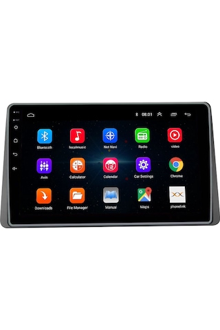 Dacia Yeni Duster Android 2gb/32gb Multimedya 2018 2024 10 İnc Hd