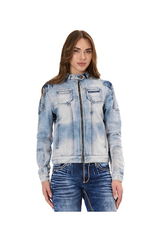 Wj233 Kadın Kot Ceket Modern Kesim & Şık Detaylarla Trend Görünüm Iceblue