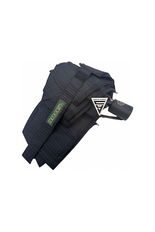 April A-210g A3 Süper Mini 8 Telli Tam Otomatik Şemsiye Siyah