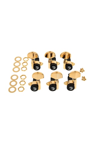 Planetwaves Pwat333l Elektro Gitar Kulağı 3+3-gold 6 Adset Machınehead