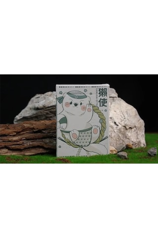 Room One Samurai Otter Mizu Edition Standard Blue Premium Oyun Kağıdı İskambil Kartları Destesi