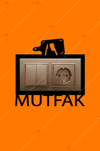 Mutfak Ahşap İkili Priz Çerçevesi Dekorasyon