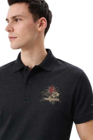 Arma Ar-ma Erkek Polo Yaka Tişört Resim Baskili Örme Kumaş Regular Fit %100 Pamuk 30/1 Çift Toplama Penye Pike Y31374358902 Siyah-s1