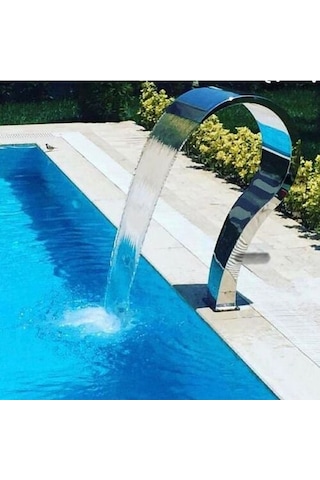 DEV PASLANMAZ 400x1000 mm Kuğu Havuz Şelale AISI 304 Kalite