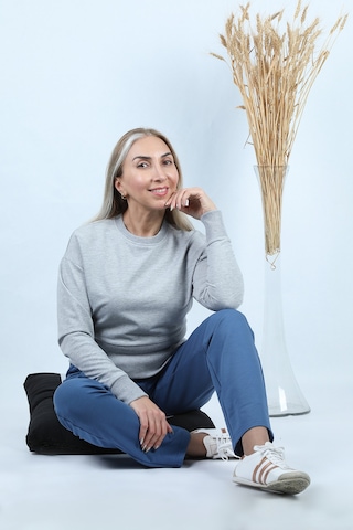 Kadın Eşofman Altı İndigo