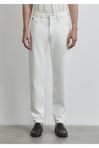 Mavi - London Classic Denim Kırık Beyaz Jean Pantolon 0010172-89657 Ekru