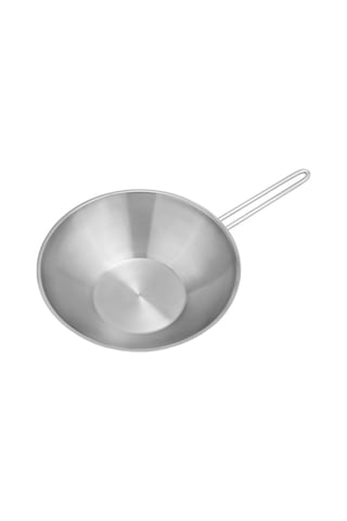 Schafer Held Çelik Wok Tava 28 Cm 1 Parça-ınox Gümüş