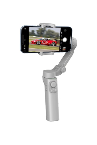 Go Des Gd-f5 3 Eksenli El Tipi Yüz Tanıma Takip Özellikli Gimbal Stabilizatör Gri Gri