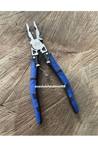 Tıng Fit Pense Kablo Basma Soyma Pensesi Kablo Tel Kesme Pensesi 220mm 220mm