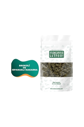Makarna Lütfen Brokoli ve Ispanaklı Makarna 250 G