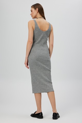 ASKILI V YAKA ELBİSE