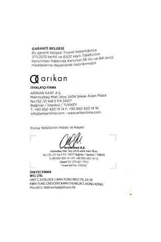 Lee Cooper Erkek Kol Saati Lc08305.390 Metal