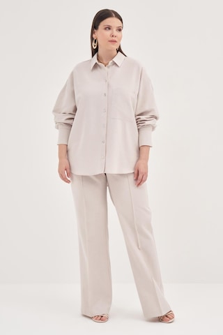 Cepli Keten Gömlek-1814 Taş