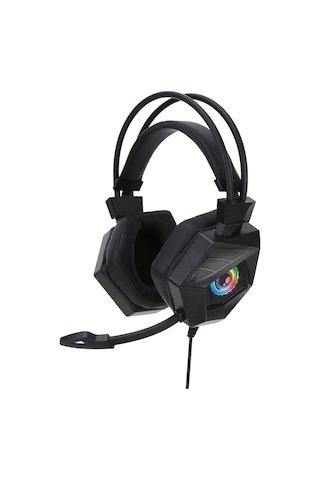 Geeksen G15mv Kablolu Oyun Kulaklığı - Dış Mikrofon, Rgb Işık Efekti, Ses Kontrol, Sessiz Mod, 3.5mm+usb Bağlantı, Siyah