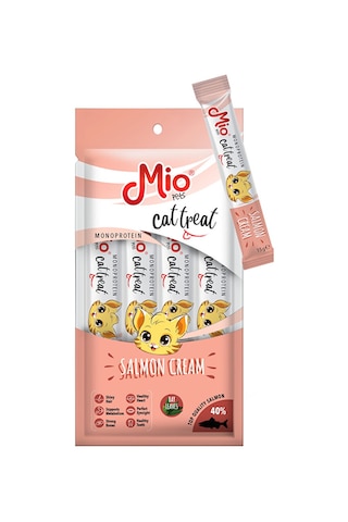 Mio Kedi Ödül Krema - Somonlu 4'lü Paket