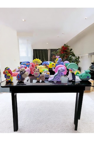 Taş Boyama Çocuk Etkinliği, 30 Parça Sevimli Hayvanlar Seti, 9 Re