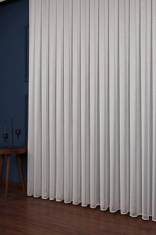 Arben Anon Eteği Kurşunlu Düz Tül Perde / Ölçünüze Özel Dikim